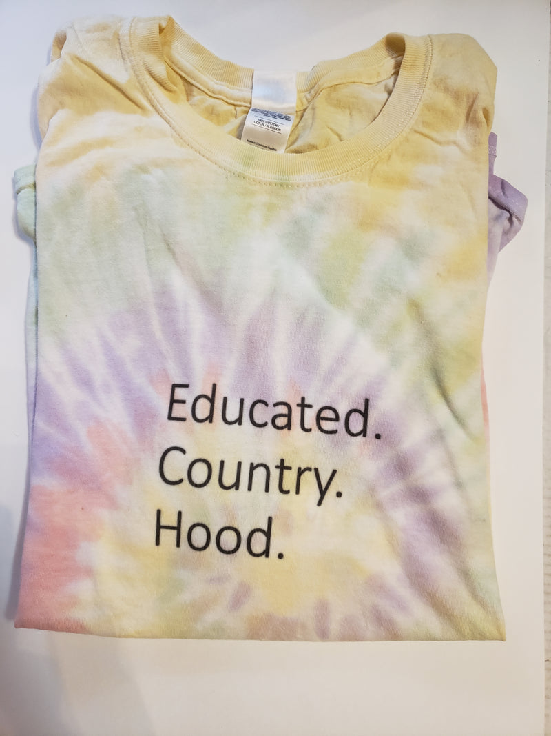 Educated. Country. Hood. T-Shirt