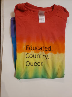 Educated. Country. Queer. T-Shirt