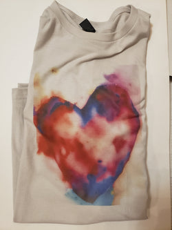 Colorful Abstract Heart T-Shirt