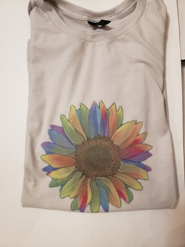 Rainbow Sunflower T-Shirt